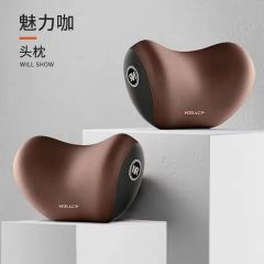 汽车头枕腰靠车载靠背靠枕贴合支撑通用车型款 经典记忆棉款 【高级咖】 安心套装头枕+腰靠一套